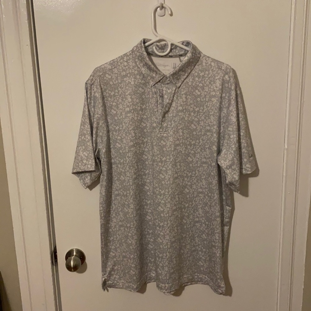 Walter Hagen Floral Golf Shirt